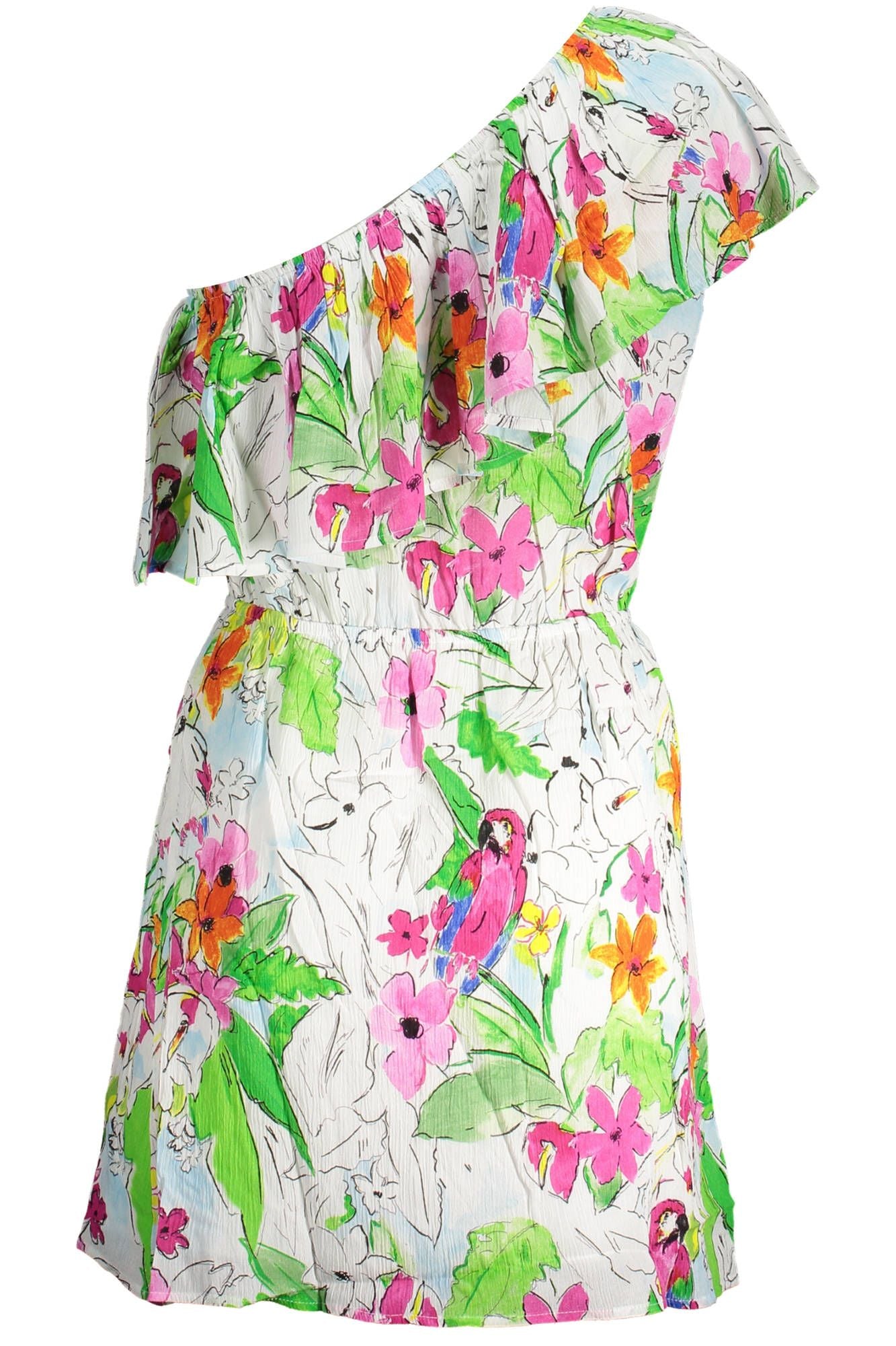 Desigual White Viscose Women Dress