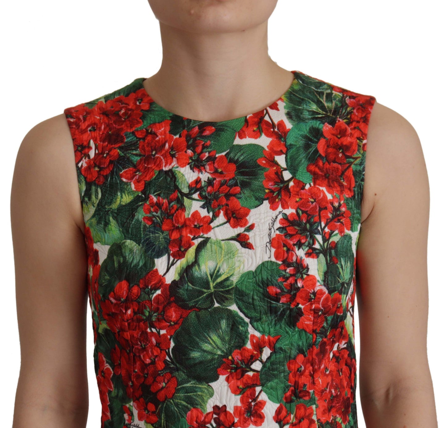 Dolce & Gabbana Multicolor Floral A-Line Dress