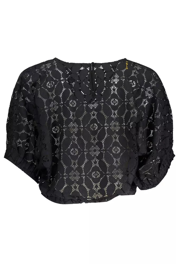 Desigual Black Polyester Women Blouse