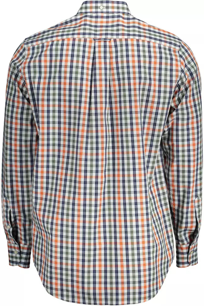 Gant Green Cotton Men Shirt