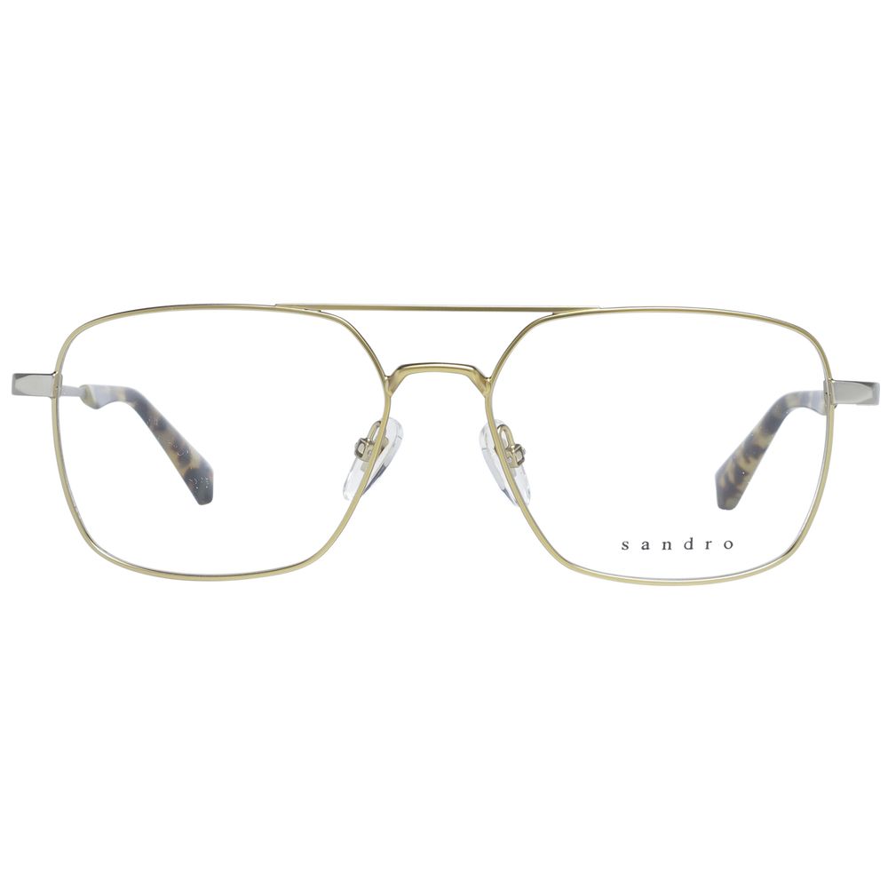 Sandro Gold Men Optical Frames