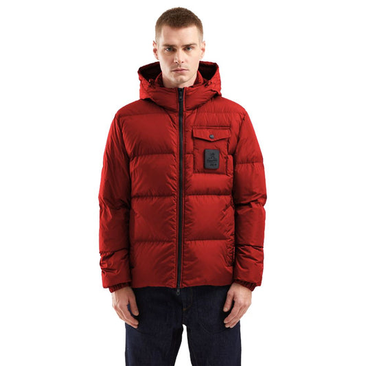 Refrigiwear Red Nylon Men Jacket