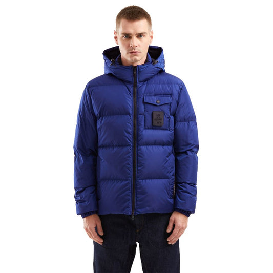 Refrigiwear Blue Nylon Men Jacket