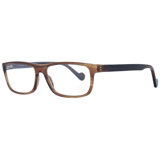 Moncler Brown Men Optical Frames