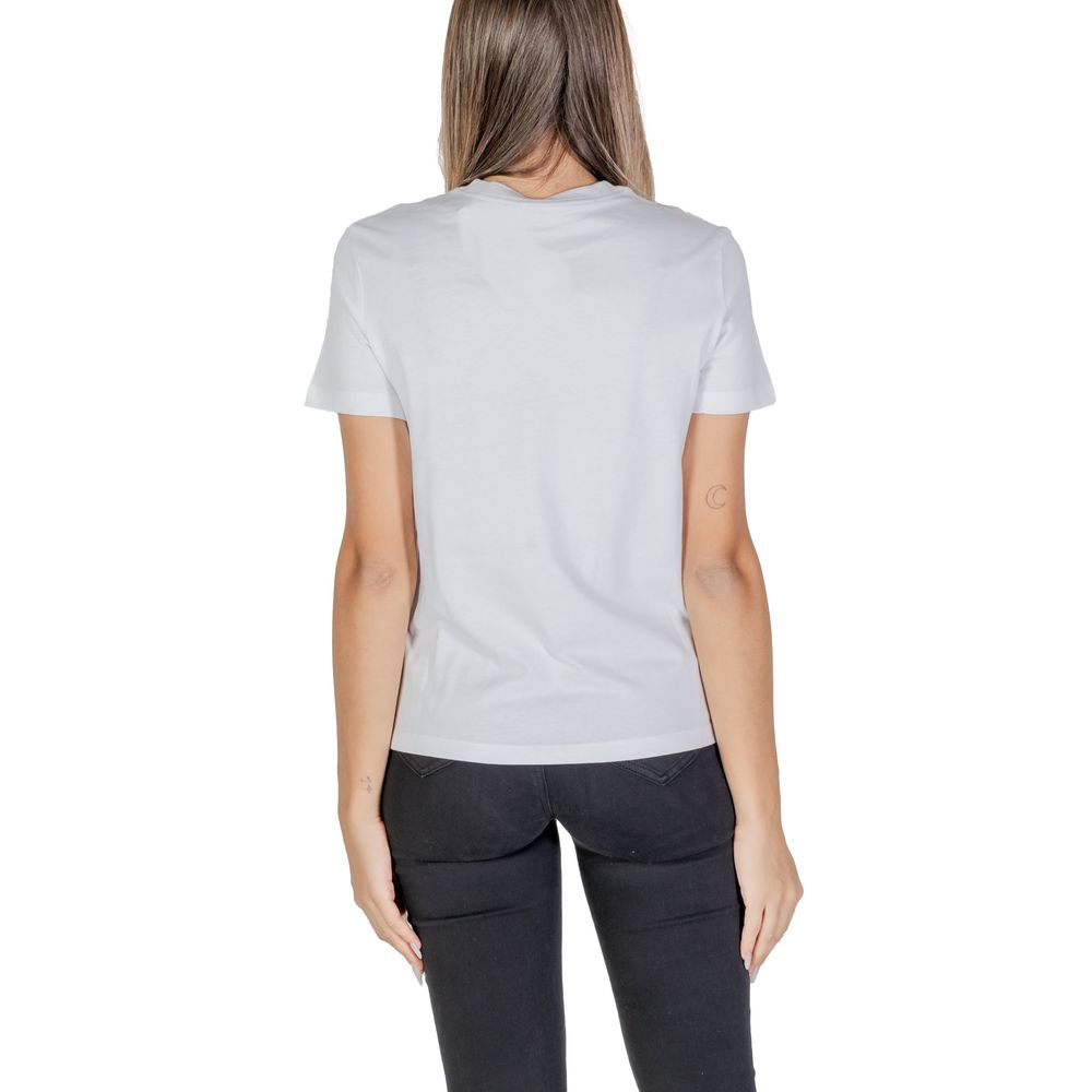 Calvin Klein Jeans White Cotton Tops & T-Shirt