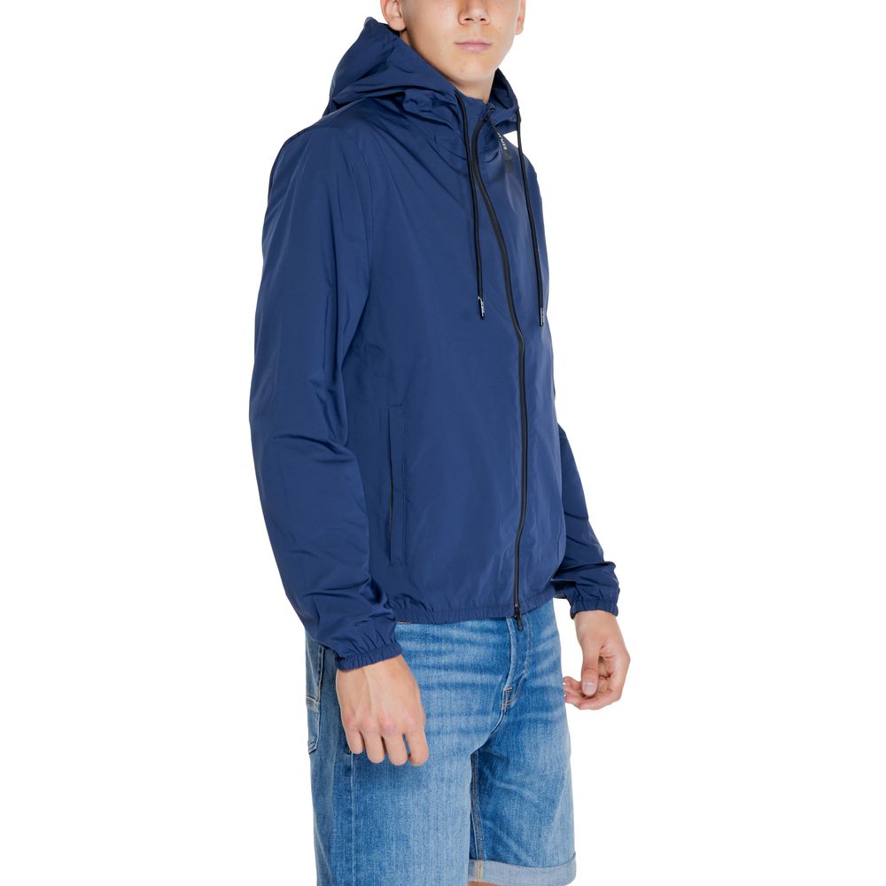 Replay Blue Polyamide Jacket