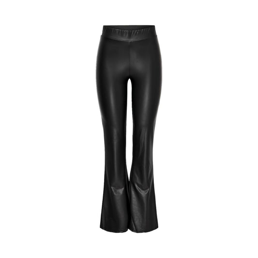 Only Black Polyester Jeans & Pant