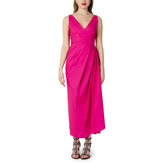 Sandro Ferrone Pink Cotton Dress