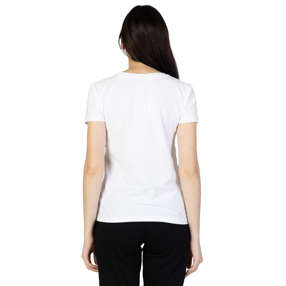 Moschino White Cotton Tops & T-Shirt