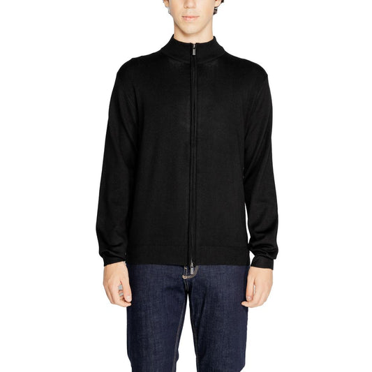 Hamaki-Ho Black Viscose Cardigan