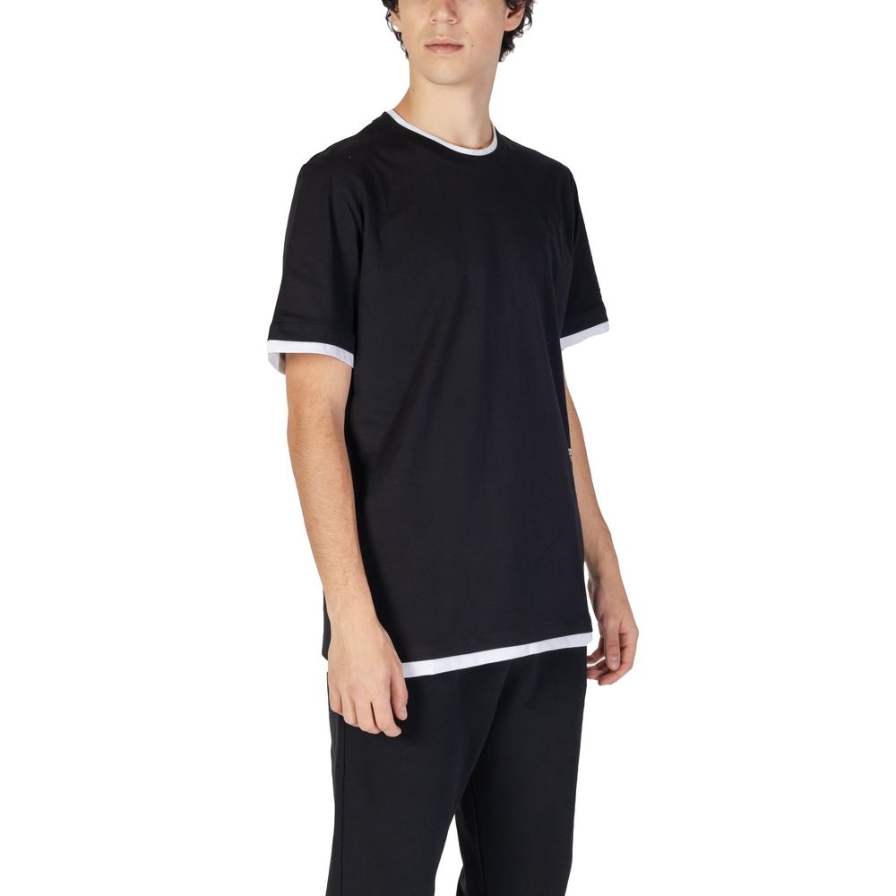 Underclub Black Cotton T-Shirt