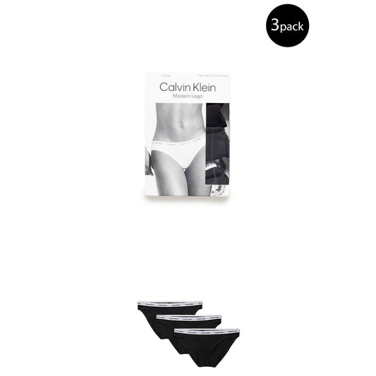 Calvin Klein Underwear Black Cotton Underwear