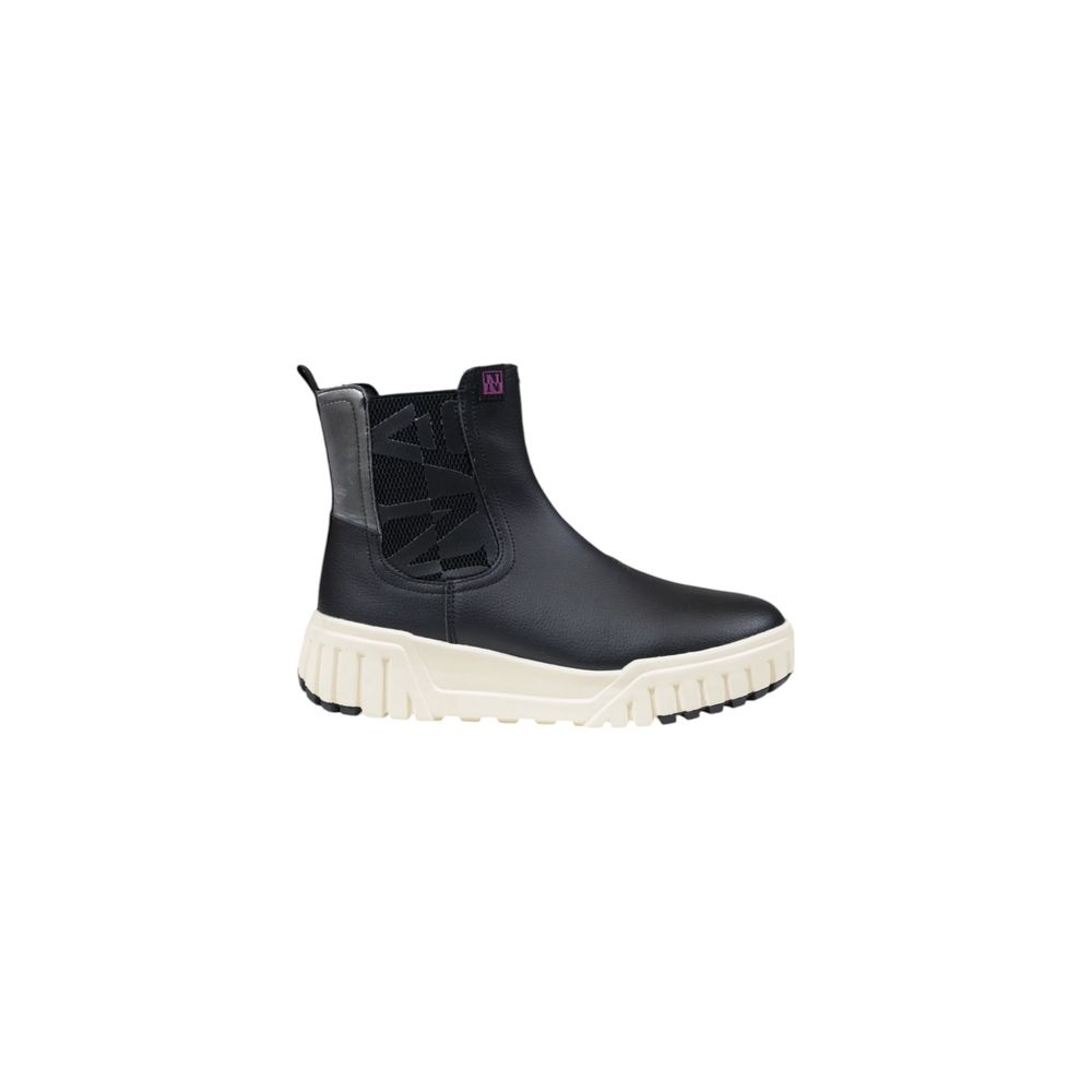 Napapijri Black Leather Boot