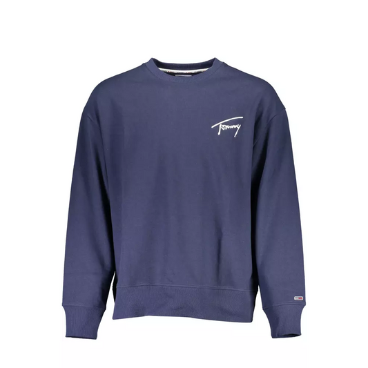 Tommy Hilfiger Blue Cotton Men Sweater